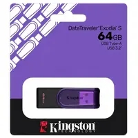 PENDRIVE 64GB USB3.2 DATA TRAVELER EXODIA S MORADO