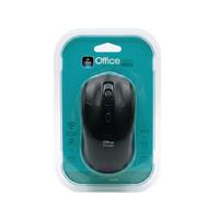 MOUSE INALAMBRICO 2,4GHZ OFFICE NEGRO