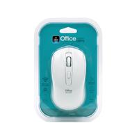 MOUSE INALAMBRICO 2,4GHZ OFFICE BLANCO