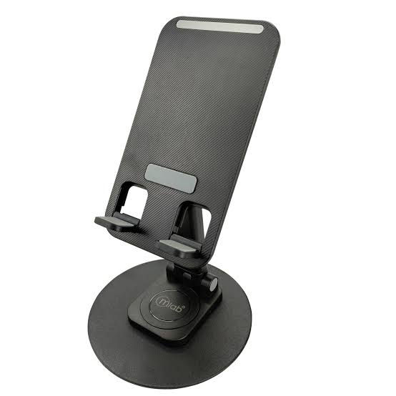 SOPORTE ESCRITORIO P/CELULAR METALICO 360° 