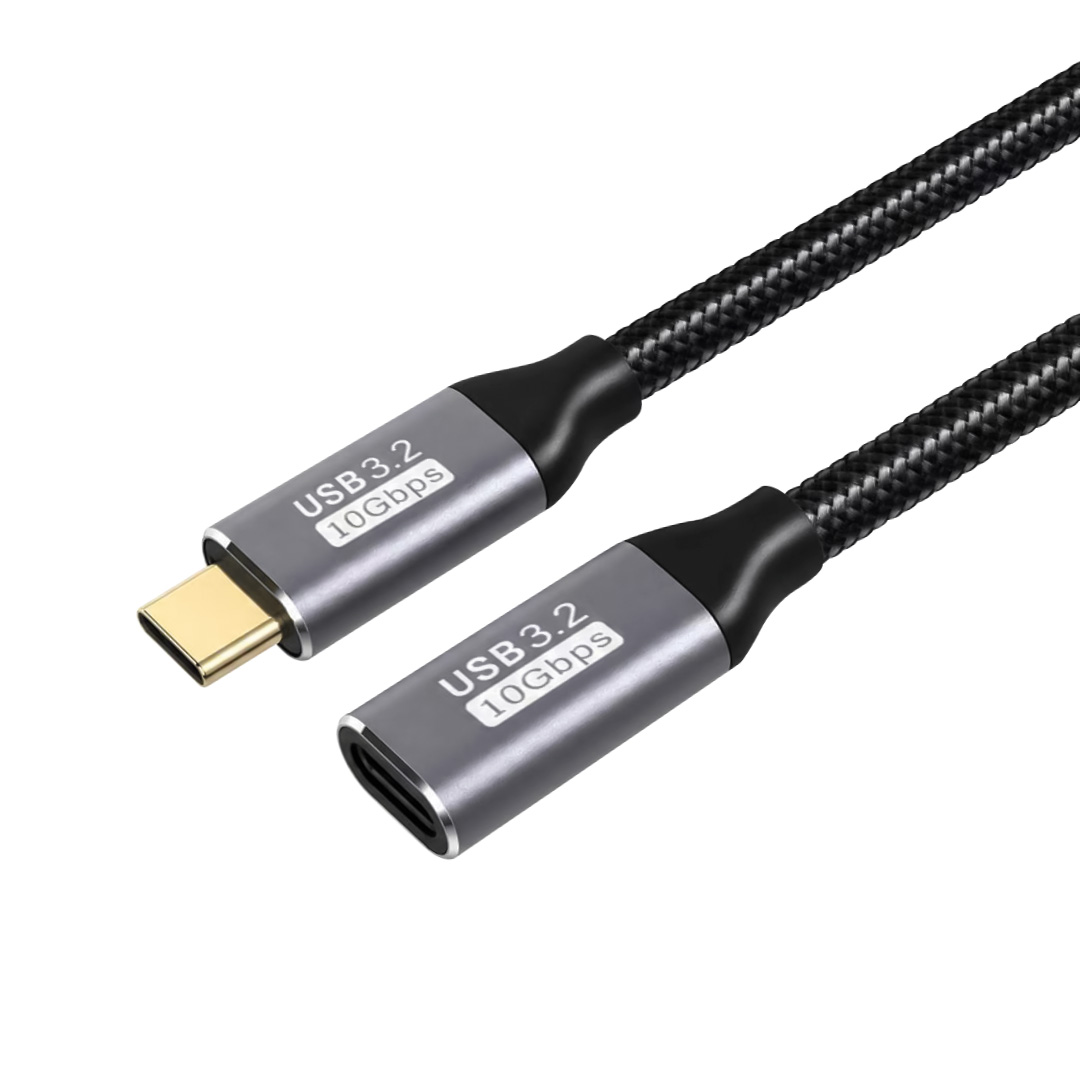 CABLE EXTENSION USB TYPE-C M A USB TYPE-C H 3.2 GEN2/4K/60HZ 3MTS
