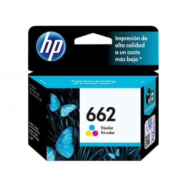 HP 662 - Color (cian, magenta, amarillo) - original - Ink Advantage - cartucho de tinta - para Deskjet 1516, Ink Advantage 15XX, Ink Advantage 35XX, Ink Advantage 4645