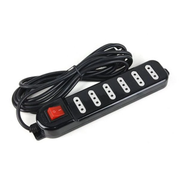 ALARGADOR ELECTRICO MULTIPLE 6 ENCH 5,0M/SLIM6/NEGRO
